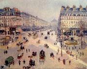 Camille Pissarro Avenue de l'Opera oil painting picture wholesale